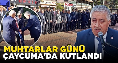Muhtarlar Günü Çaycuma'da kutlandı
