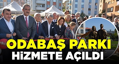 Odabaş Parkı hizmete açıldı