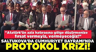 Saltukova'da protokol krizi!