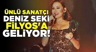 Ünlü sanatçı Deniz Seki Filyos'a geliyor
