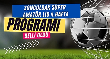 Zonguldak Süper Amatör Lig 4. hafta programı belli oldu