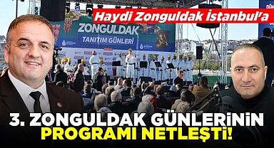 3. Zonguldak Günlerinin programı netleşti! / Haydi Zonguldak İstanbul'a...