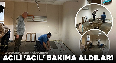 Acili 'Acil' bakıma aldılar!