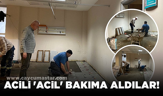Acili 'Acil' bakıma aldılar!