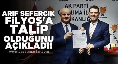 Arif Sefercik Filyos'a talip olduğunu açıkladı!