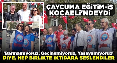 Çaycuma Eğitim-İş Kocaeli'ndeydi