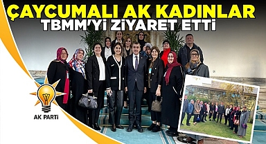 Çaycumalı AK kadınlar TBMM'yi ziyaret etti