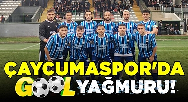 Çaycumaspor'da gol yağmuru! 10-0