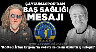 Çaycumaspor'dan baş sağlığı mesajı