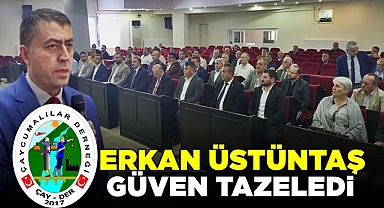 Erkan Üstüntaş güven tazeledi