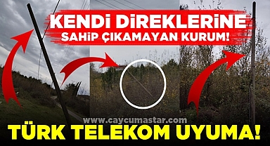 Kendi direklerine sahip çıkamayan kurum! Türk Telekom uyuma!