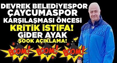 Kritik maç öncesi kritik istifa geldi! Şook açıklamalar!