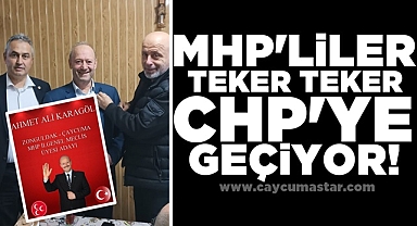 MHP'liler teker teker CHP'ye geçiyor!
