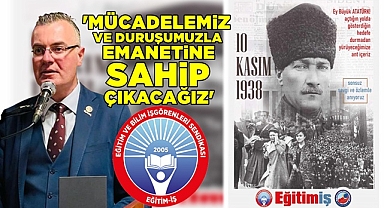 'Mücadelemiz ve duruşumuzla emanetine sahip çıkacağız'
