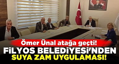 Ömer Ünal atağa geçti! Filyos'ta suya zam uygulaması!