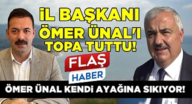 Ömer Ünal kendi ayağına sıkıyor!