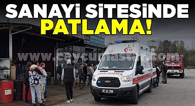 Son dakika! / Sanayi sitesinde patlama! 