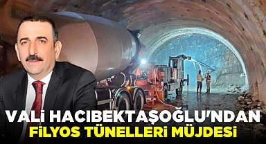 Vali Hacıbektaşoğlu'ndan Filyos tünelleri müjdesi