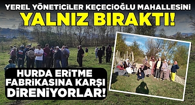 Yerel yöneticiler Keçecioğlu Mahallesi'ni yalnız bıraktı!