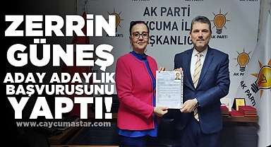Zerrin Güneş aday adaylık başvurusunu yaptı