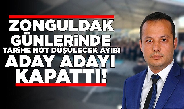 Zonguldak Günlerinde tarihe not düşülecek ayıbı aday adayı kapattı!