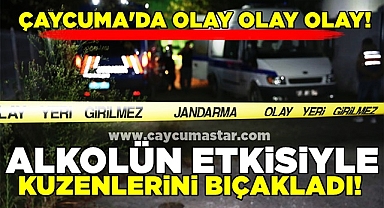 Çaycuma'da olay! Alkolün etkisiyle kuzenlerini bıçakladı! 