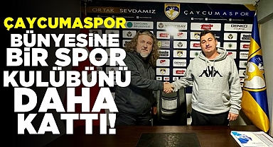 Çaycumaspor bünyesine bir spor kulübünü daha kattı!