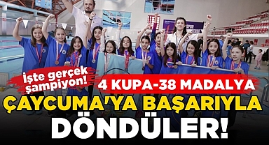 İşte gerçek şampiyon! Çaycuma'ya başarıyla döndüler!