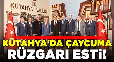 Kütahya'da Çaycuma rüzgarı esti!