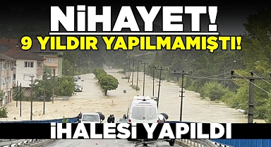 Nihayet! 9 yıldır yapılmamıştı! İhalesi yapıldı
