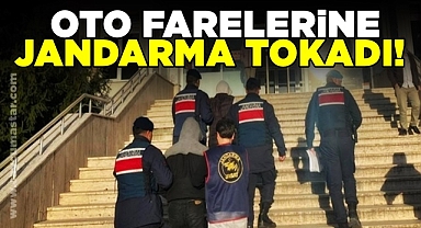 Oto farelerine jandarma tokadı!