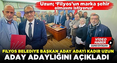 Uzun; ‘Filyos’un marka şehir olmasını istiyoruz’
