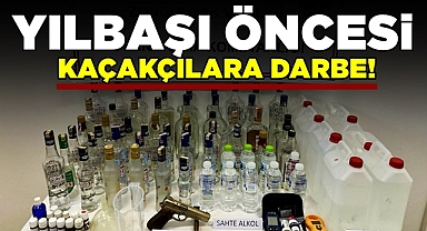 Yılbaşı öncesi kaçakçılara darbe!