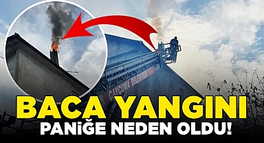 Baca yangını paniğe neden oldu!
