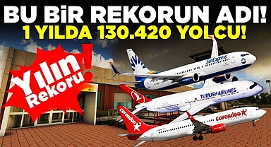 Bu bir rekorun adı! 1 yılda 130.420 yolcu!