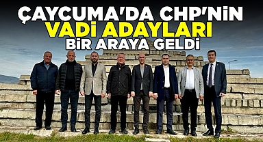Çaycuma'da CHP'nin vadi adayları bir araya geldi