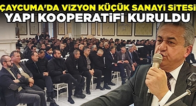 Çaycuma'da Vizyon Küçük Sanayi Sitesi Yapı Kooperatifi kuruldu