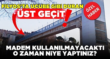 Filyos'ta ucube gibi duran 'ÜST GEÇİT!'