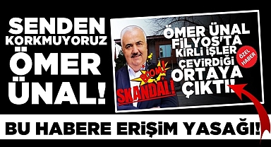 Senden korkmuyoruz Ömer Ünal!