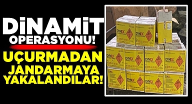 Uçurmadan jandarmaya yakalandılar!