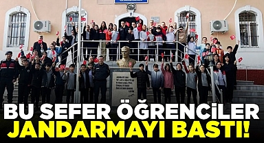 Bu sefer öğrenciler Jandarmayı bastı!