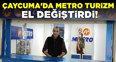 Çaycuma'da Metro Turizm el değiştirdi!