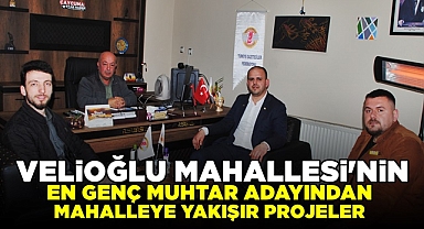 En genç muhtar adayından mahalleye yakışır projeler