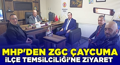MHP'den ZGC Çaycuma İlçe Temsilciliği'ne ziyaret