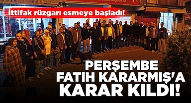 Perşembe Fatih Kararmış'a karar kıldı!