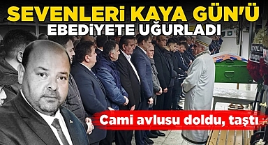 Sevenleri Kaya Gün'ü ebediyete uğurladı! / Cami avlusu doldu, taştı