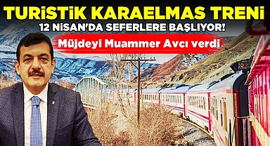 Turistik Karaelmas treni 12 Nisan'da seferlere başlıyor!