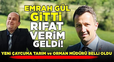Yeni Çaycuma Tarım ve Orman Müdürü belli oldu