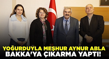 Yoğurduyla meşhur Aynur Abla BAKKA'ya çıkarma yaptı!