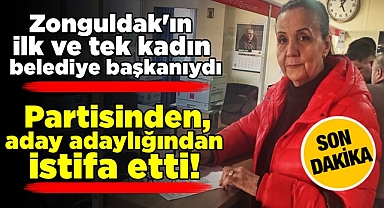 Zerrin Güneş partisinden ve aday adaylığından istifa etti!